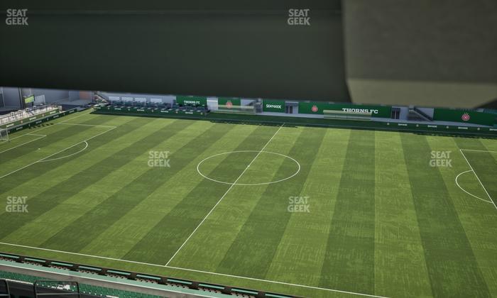 Providence Park - Section Toyota Terrace East 7 Seat View