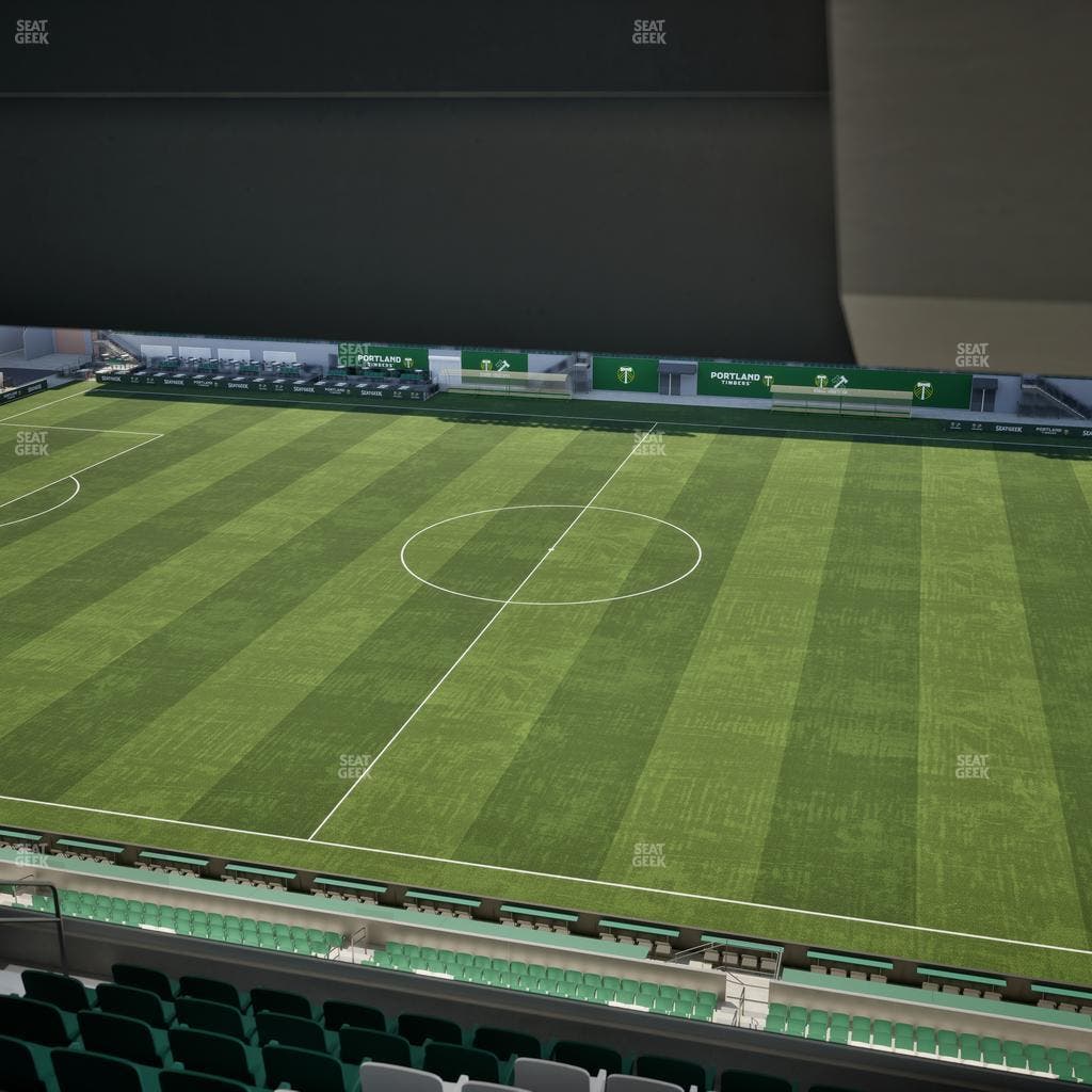 Providence Park - Section Toyota Terrace East 7 Seat View