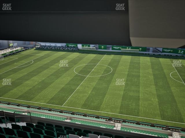 Providence Park - Section Toyota Terrace East 7 Seat View