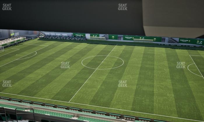 Providence Park - Section Toyota Terrace East 7 Seat View