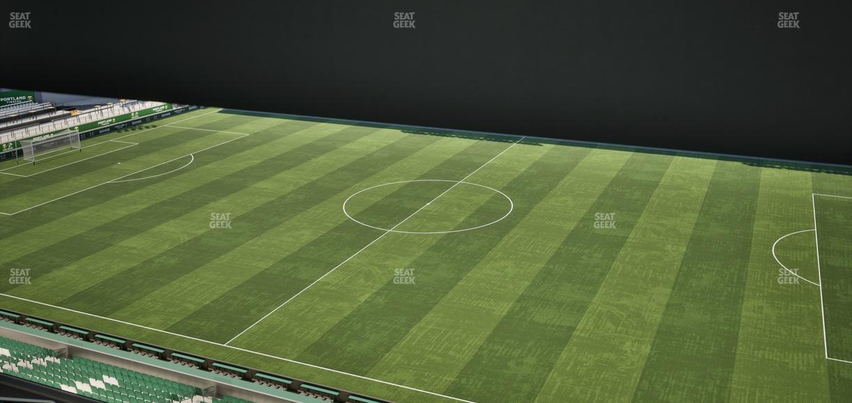 Providence Park - Section Toyota Terrace East 8 Seat View