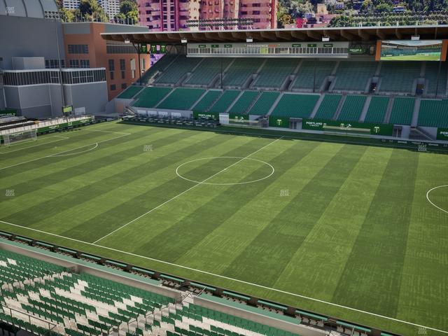 Providence Park - Section Toyota Terrace East 8 Seat View