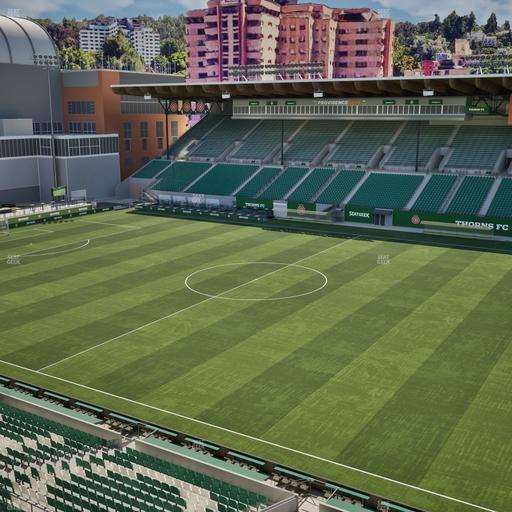Providence Park - Section Toyota Terrace East 9 Seat View