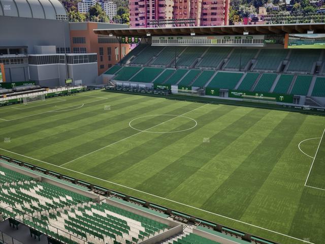 Providence Park - Section Toyota Terrace East 9 Seat View