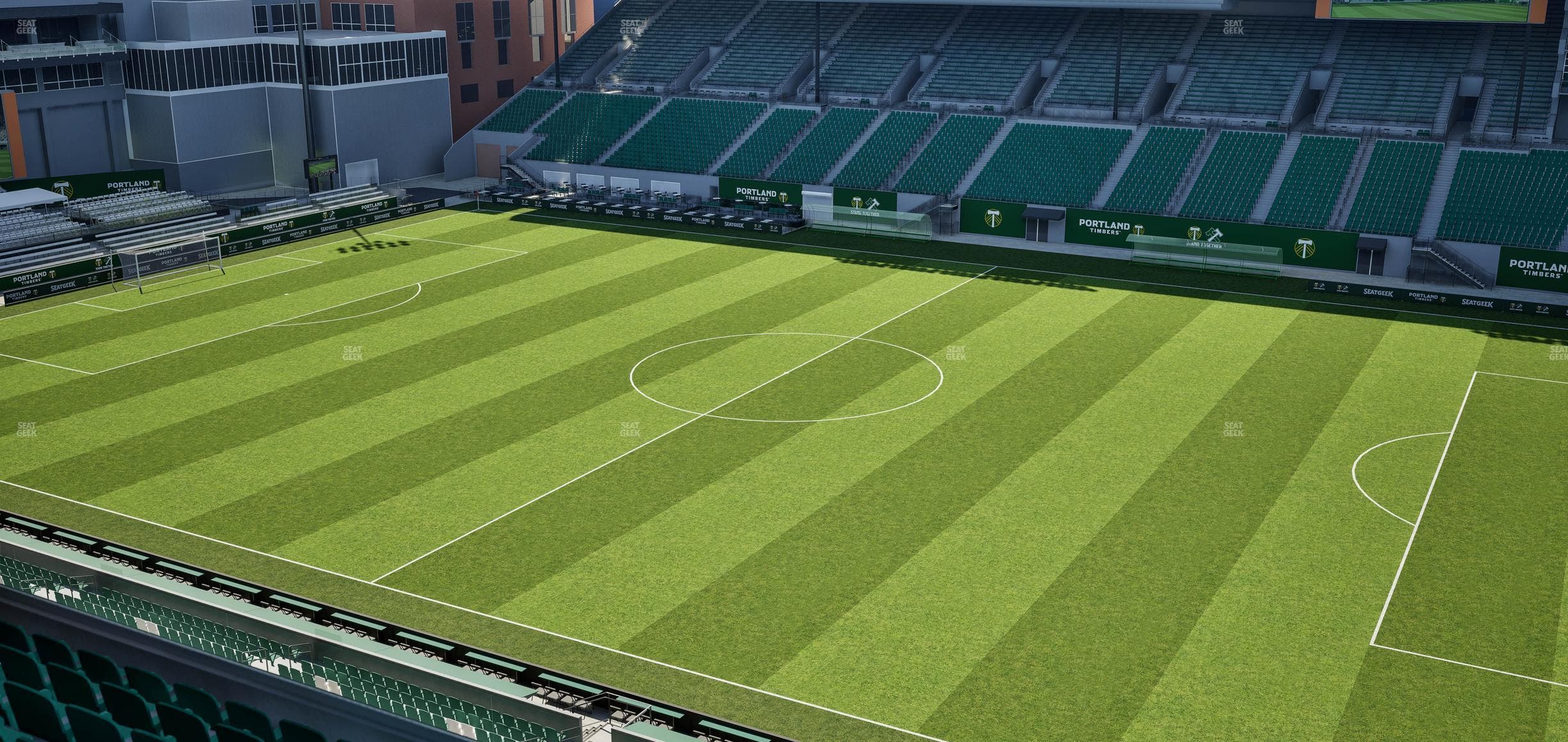 Providence Park - Section Toyota Terrace East 9 Seat View