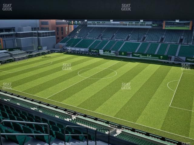 Providence Park - Section Toyota Terrace East 9 Seat View