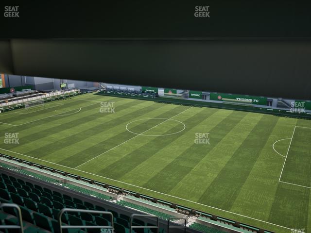 Providence Park - Section Toyota Terrace East 9 Seat View Providence Park - Section Toyota Terrace East 9 Seat View