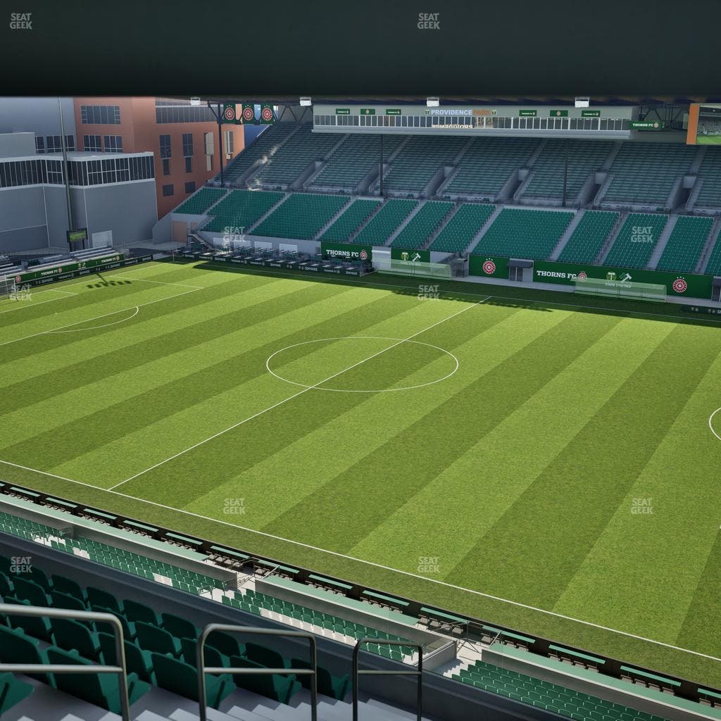 Providence Park - Section Toyota Terrace East 9 Seat View
