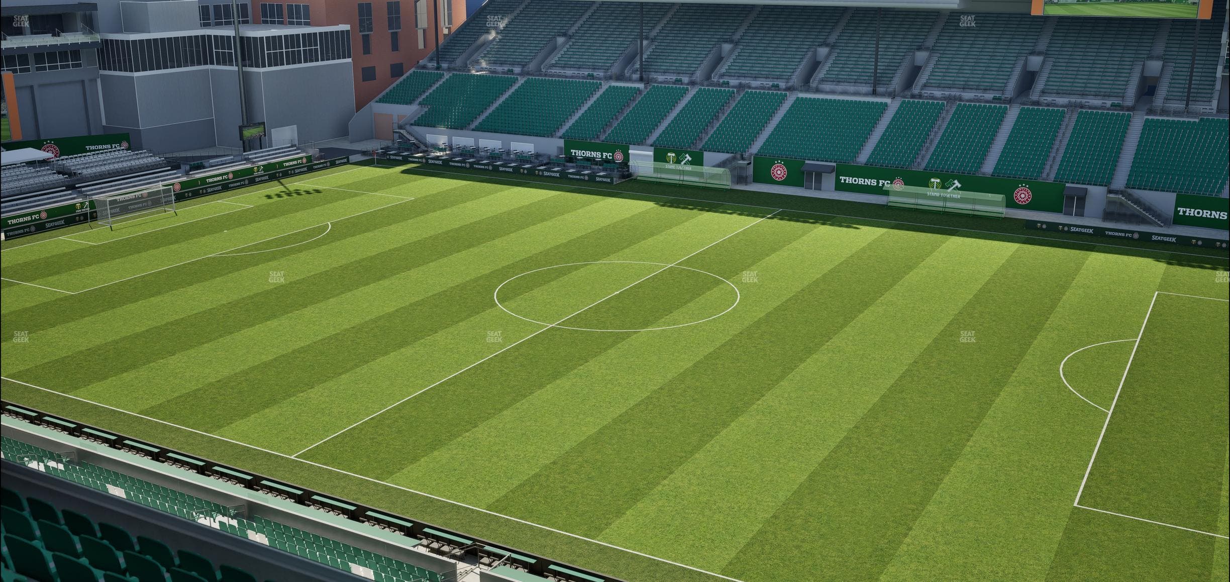 Providence Park - Section Toyota Terrace East 9 Seat View