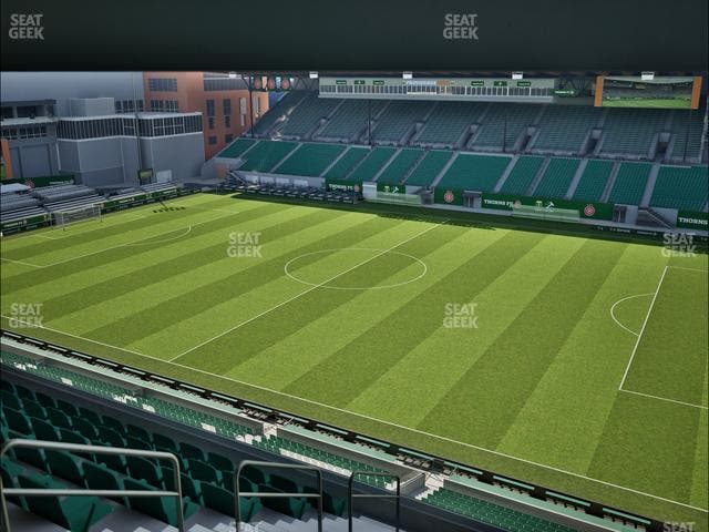 Providence Park - Section Toyota Terrace East 9 Seat View