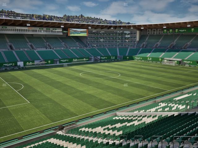 Providence Park - Section Tr 1 Seat View