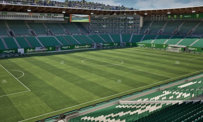 Providence Park - Section Tr 1 Seat View