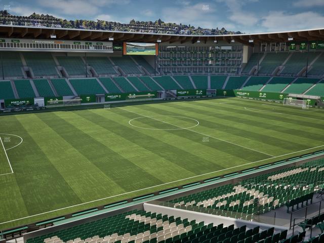 Providence Park - Section Tr 2 Seat View