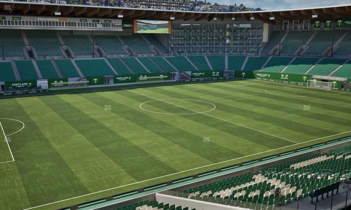 Providence Park - Section Tr 2 Seat View