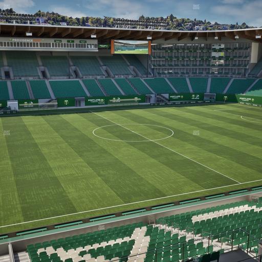 Providence Park - Section Tr 3 Seat View