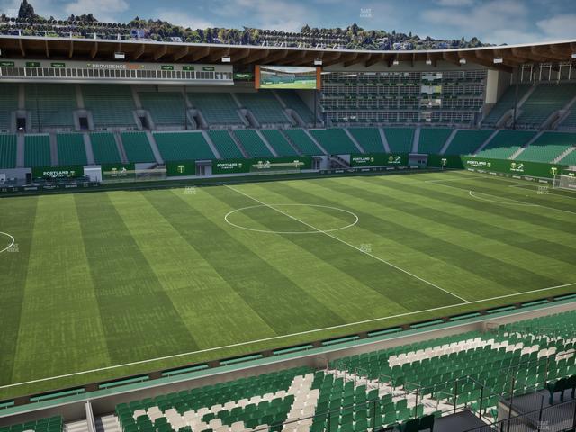 Providence Park - Section Tr 3 Seat View