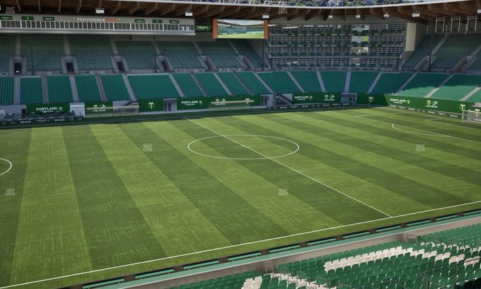 Providence Park - Section Tr 3 Seat View