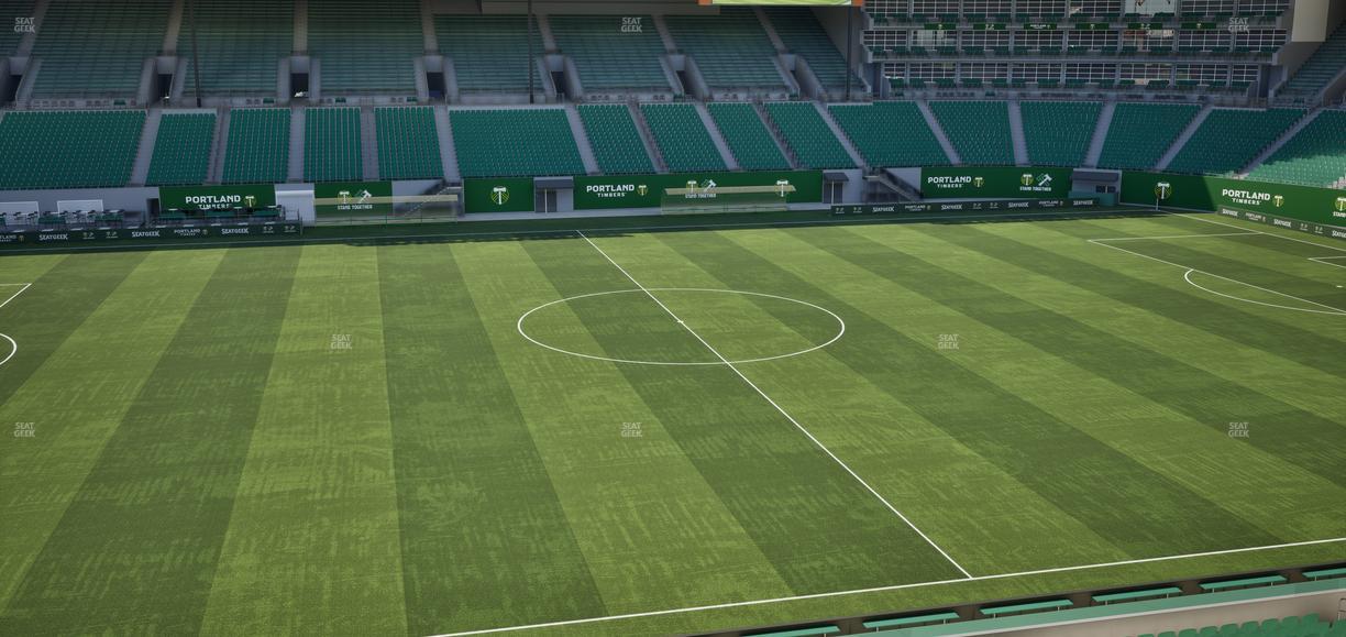 Providence Park - Section Tr 4 Seat View