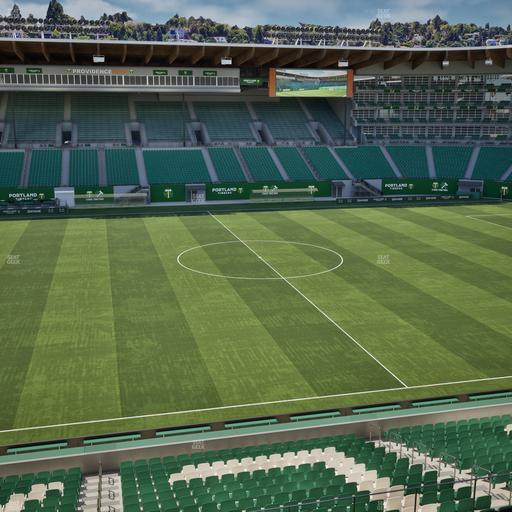 Providence Park - Section Tr 4 Seat View