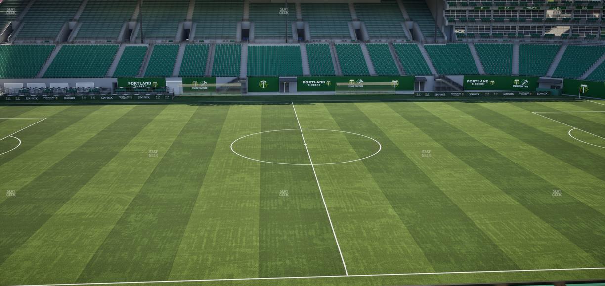 Providence Park - Section Tr 5 Seat View