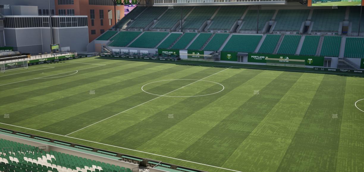 Providence Park - Section Tr 8 Seat View