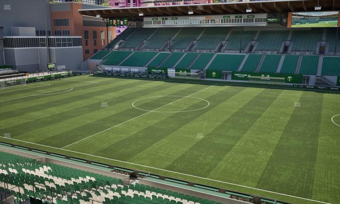 Providence Park - Section Tr 8 Seat View