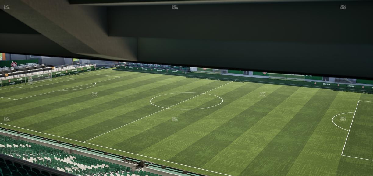 Providence Park - Section Tr 9 Seat View