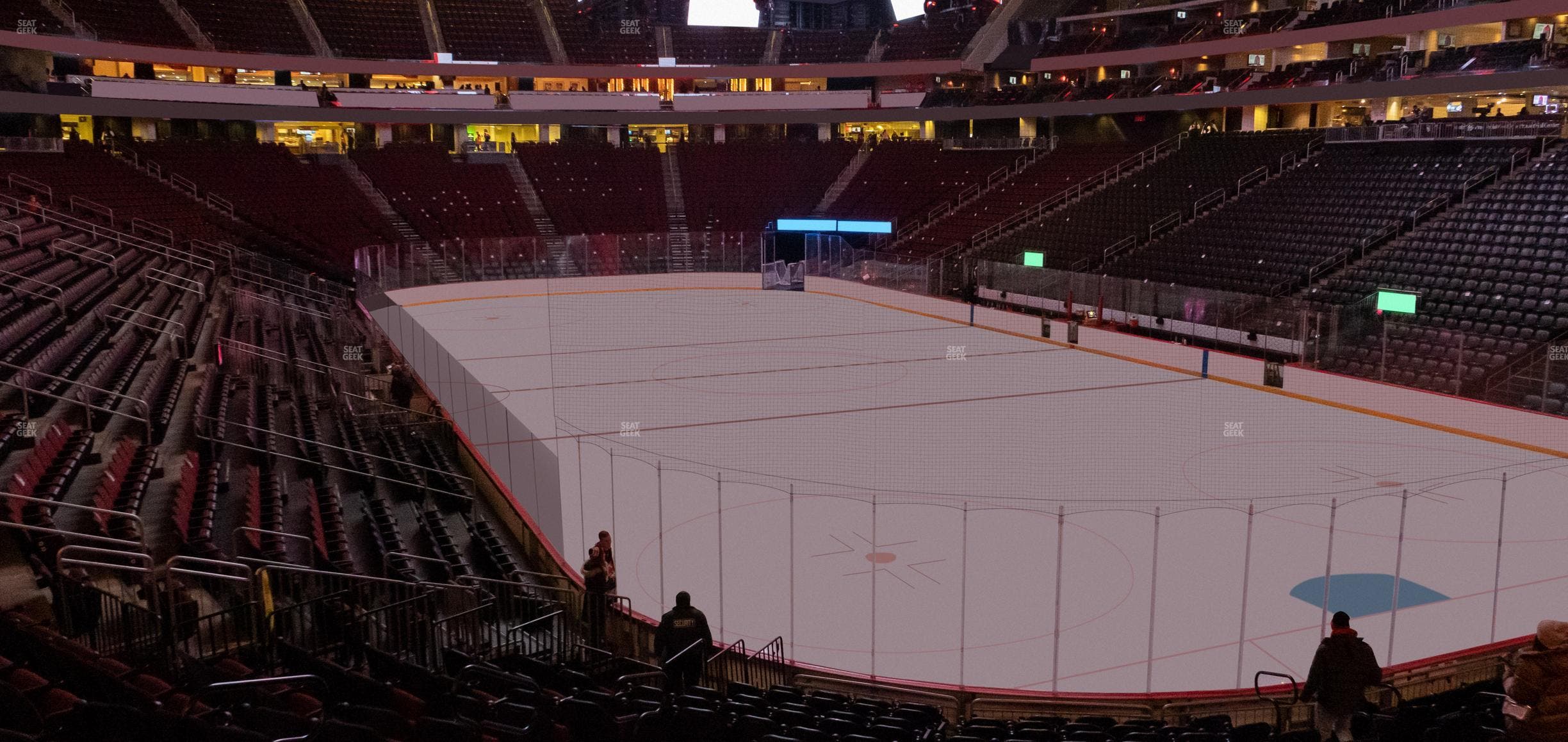 Prudential Center - Section 1 Seat View