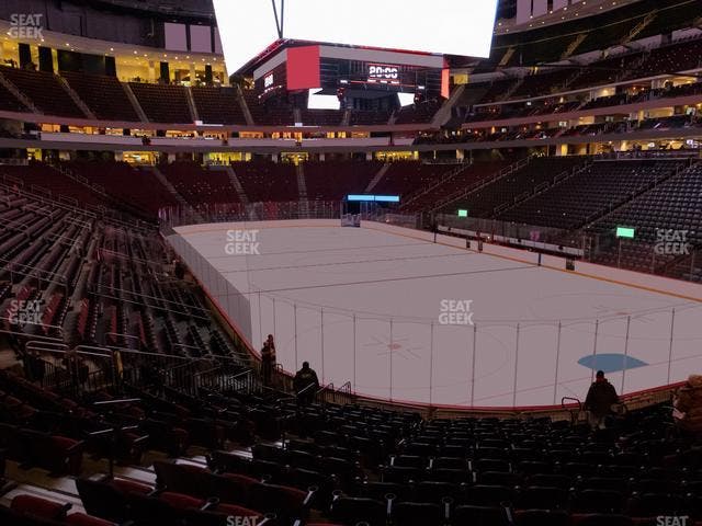 Prudential Center - Section 1 Seat View