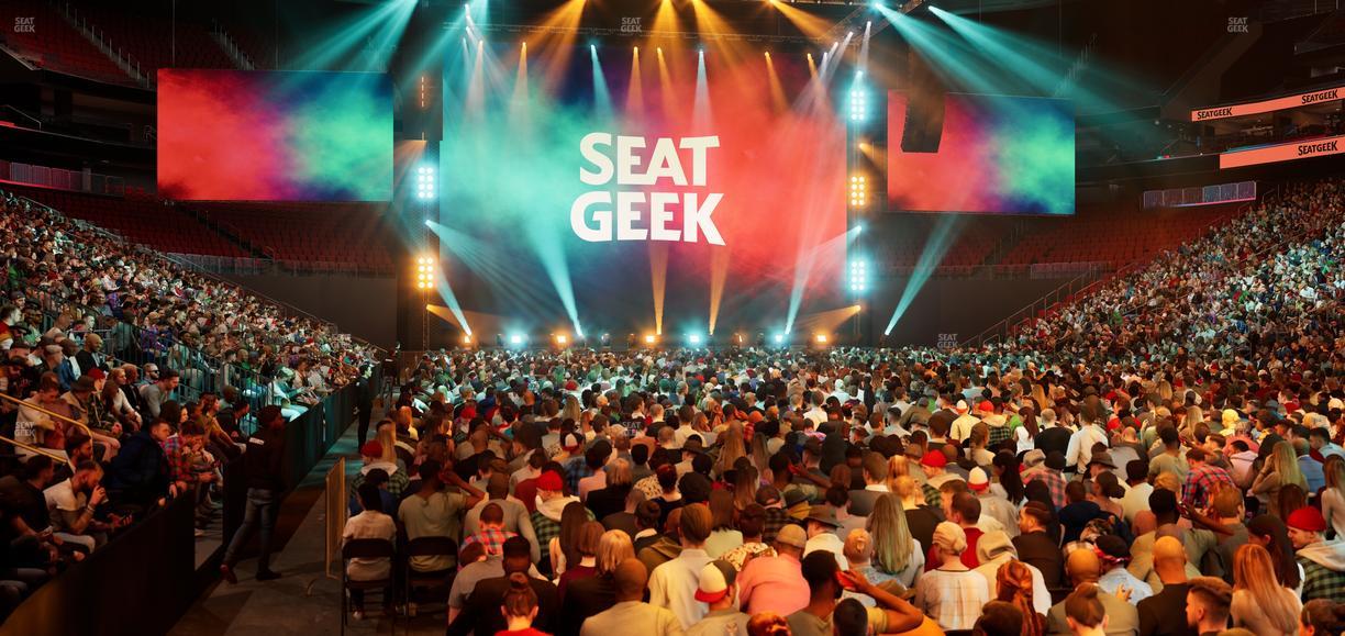 Prudential Center - Section 1 Seat View