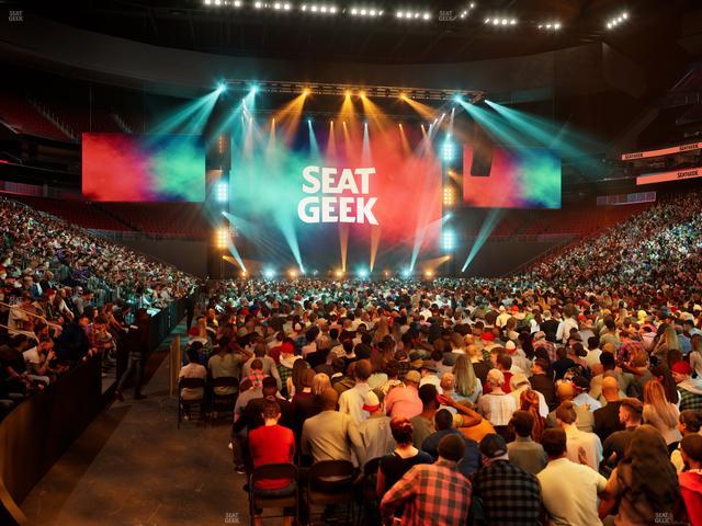 Prudential Center - Section 1 Seat View