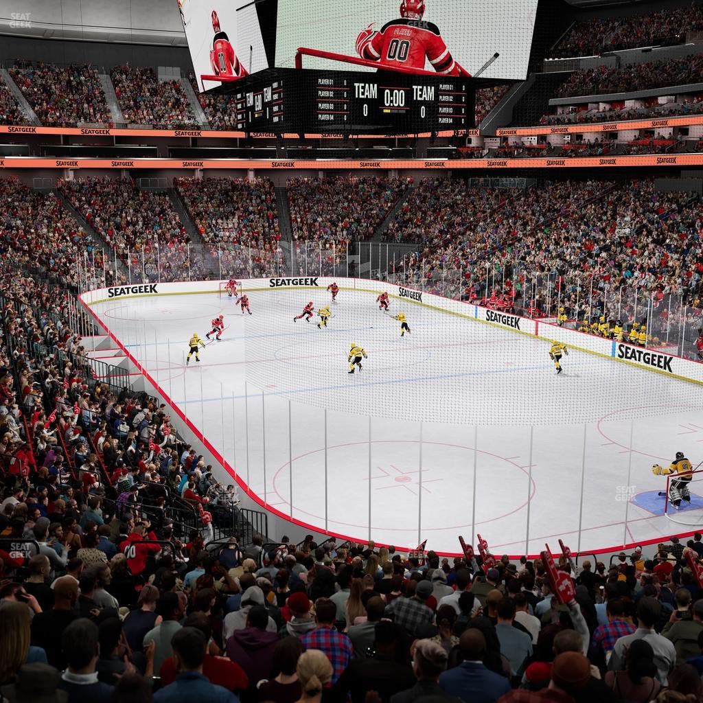 Prudential Center - Section 1 Seat View