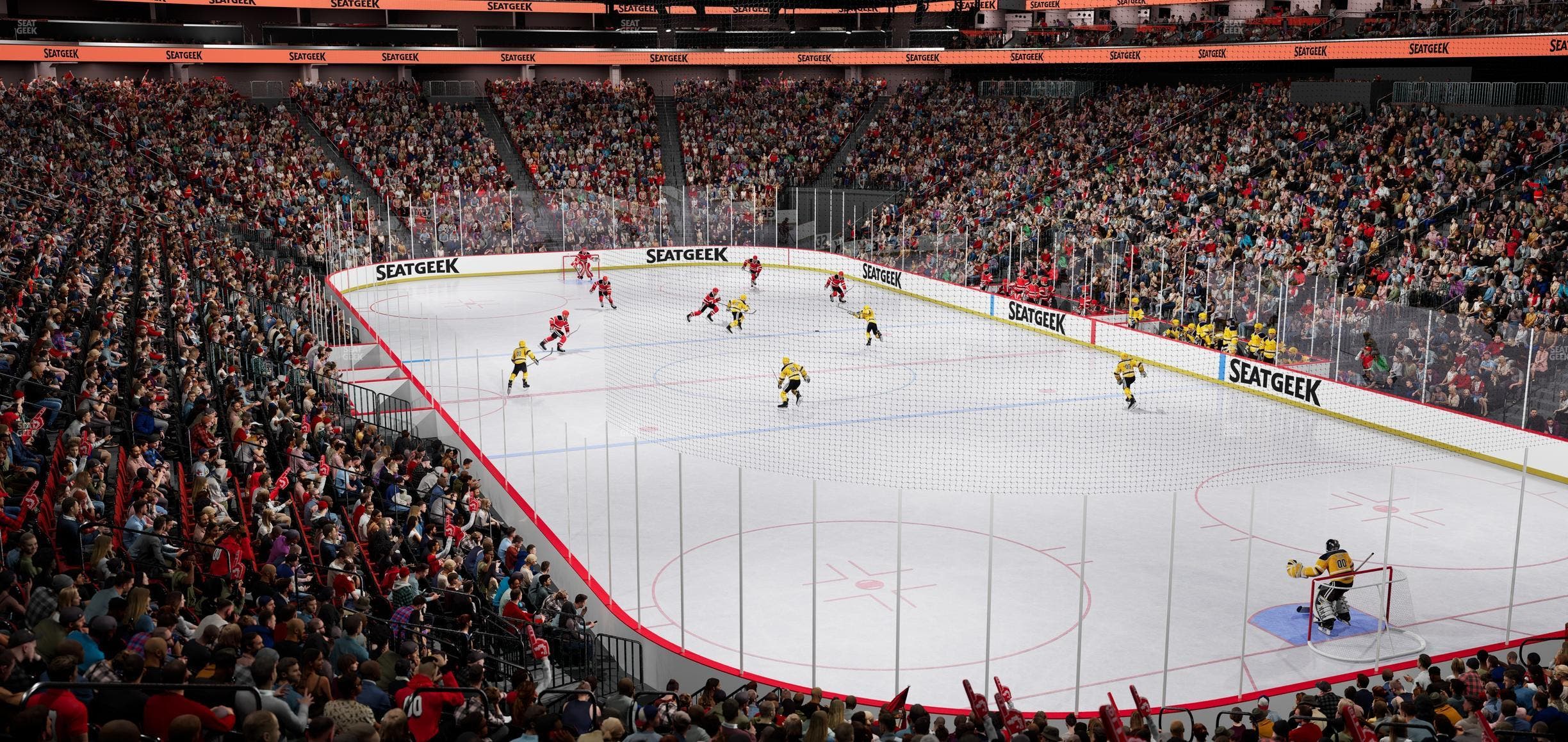 Prudential Center - Section 1 Seat View