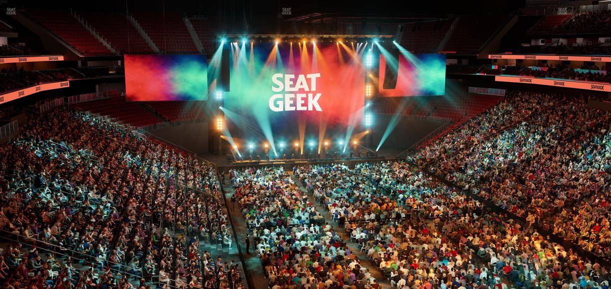 Prudential Center - Section 101 Seat View