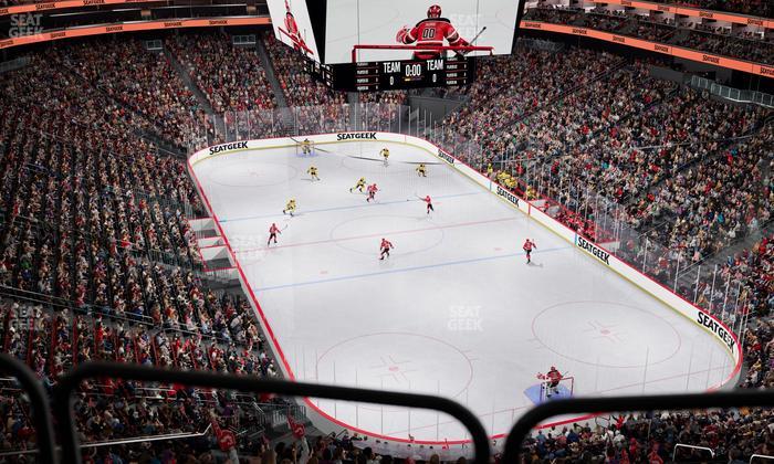 Prudential Center - Section 101 Seat View