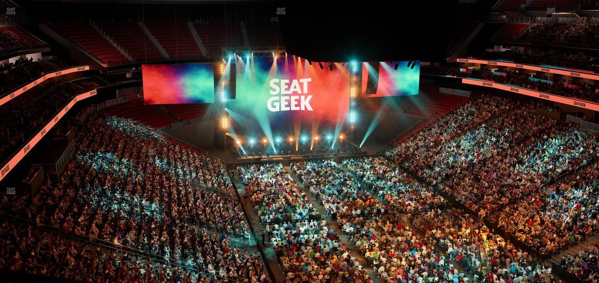 Prudential Center - Section 101 Seat View