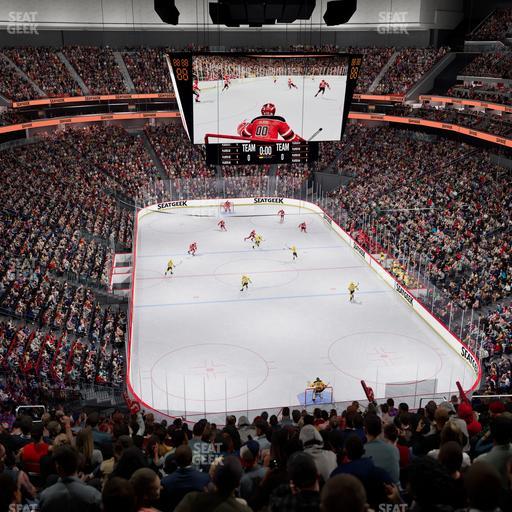 Prudential Center - Section 102 Seat View