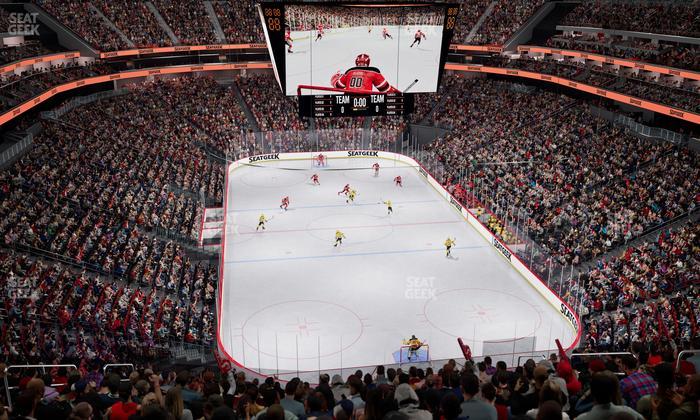 Prudential Center - Section 102 Seat View