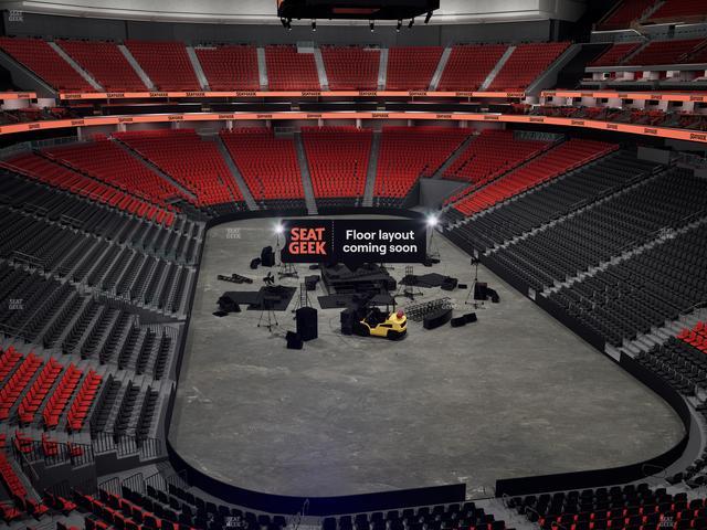 Prudential Center - Section 102 Seat View