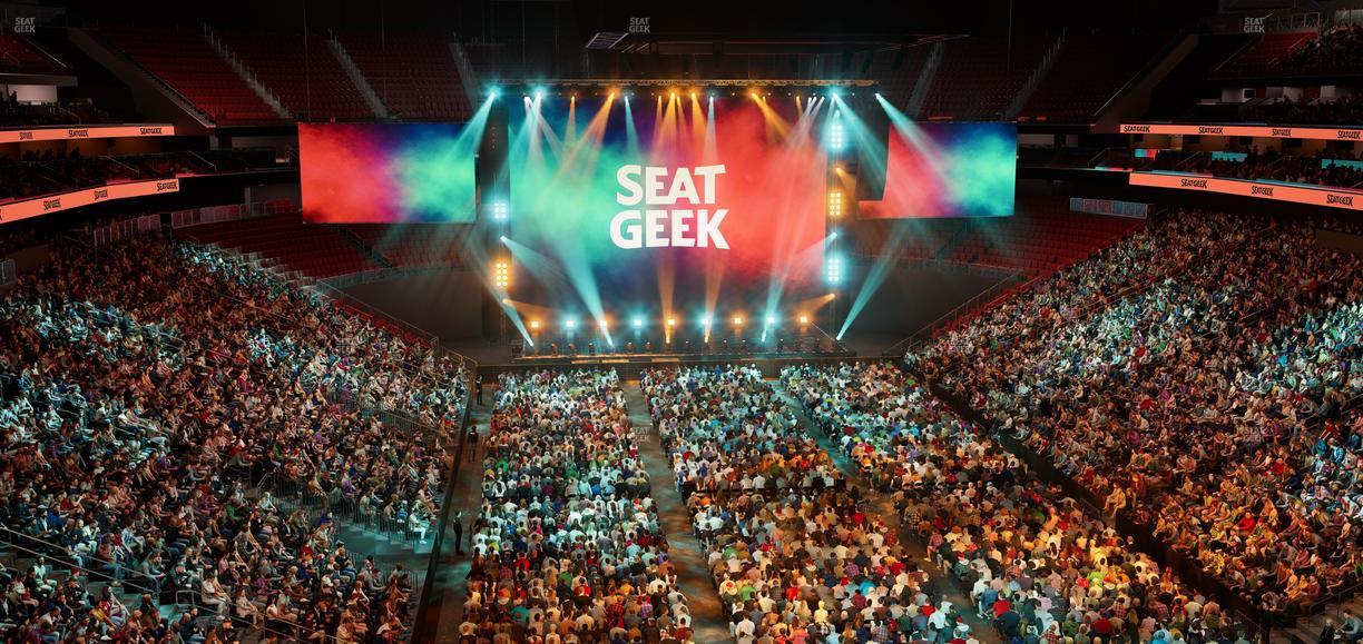 Prudential Center - Section 102 Seat View