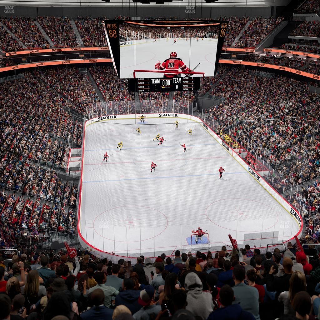 Prudential Center - Section 102 Seat View