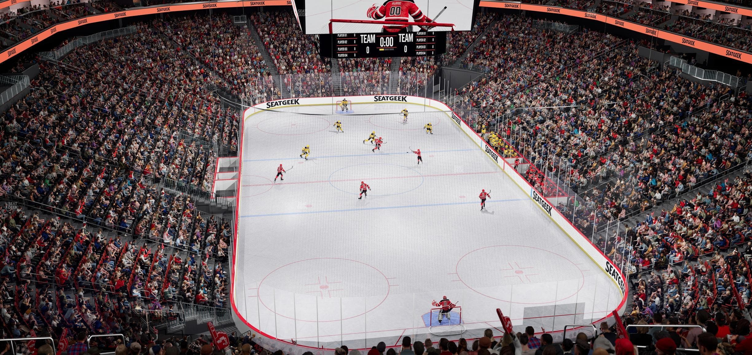 Prudential Center - Section 102 Seat View