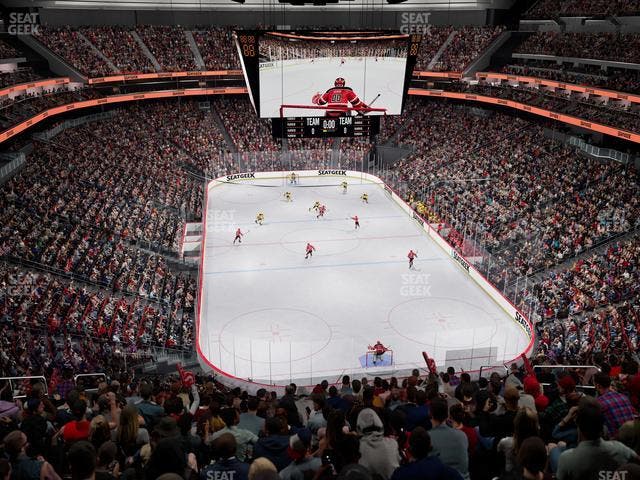Prudential Center - Section 102 Seat View