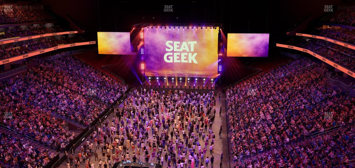 Prudential Center - Section 104 Seat View