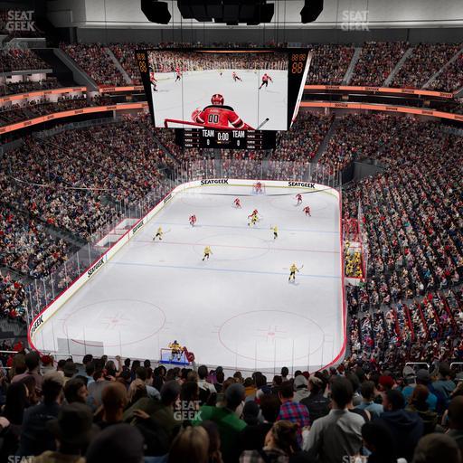 Prudential Center - Section 104 Seat View