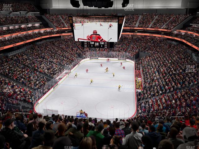 Prudential Center - Section 104 Seat View