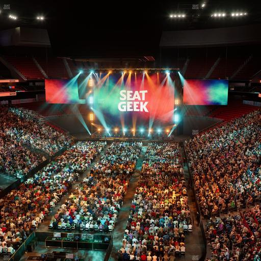 Prudential Center - Section 104 Seat View