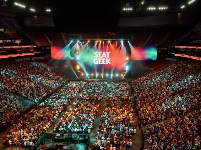 Prudential Center - Section 104 Seat View