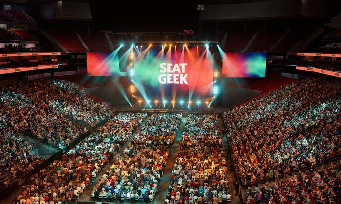 Prudential Center - Section 104 Seat View