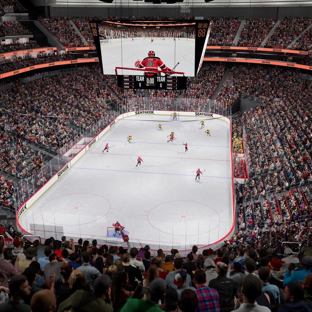 Prudential Center - Section 104 Seat View